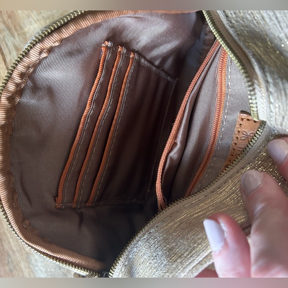 HOBO Reach Crossbody in Golden Taupe, small, functional, sold out everywhere. - Picture 5 of 10